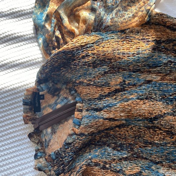 Olivaceous Brown Fall Dress - Picture 2 of 2